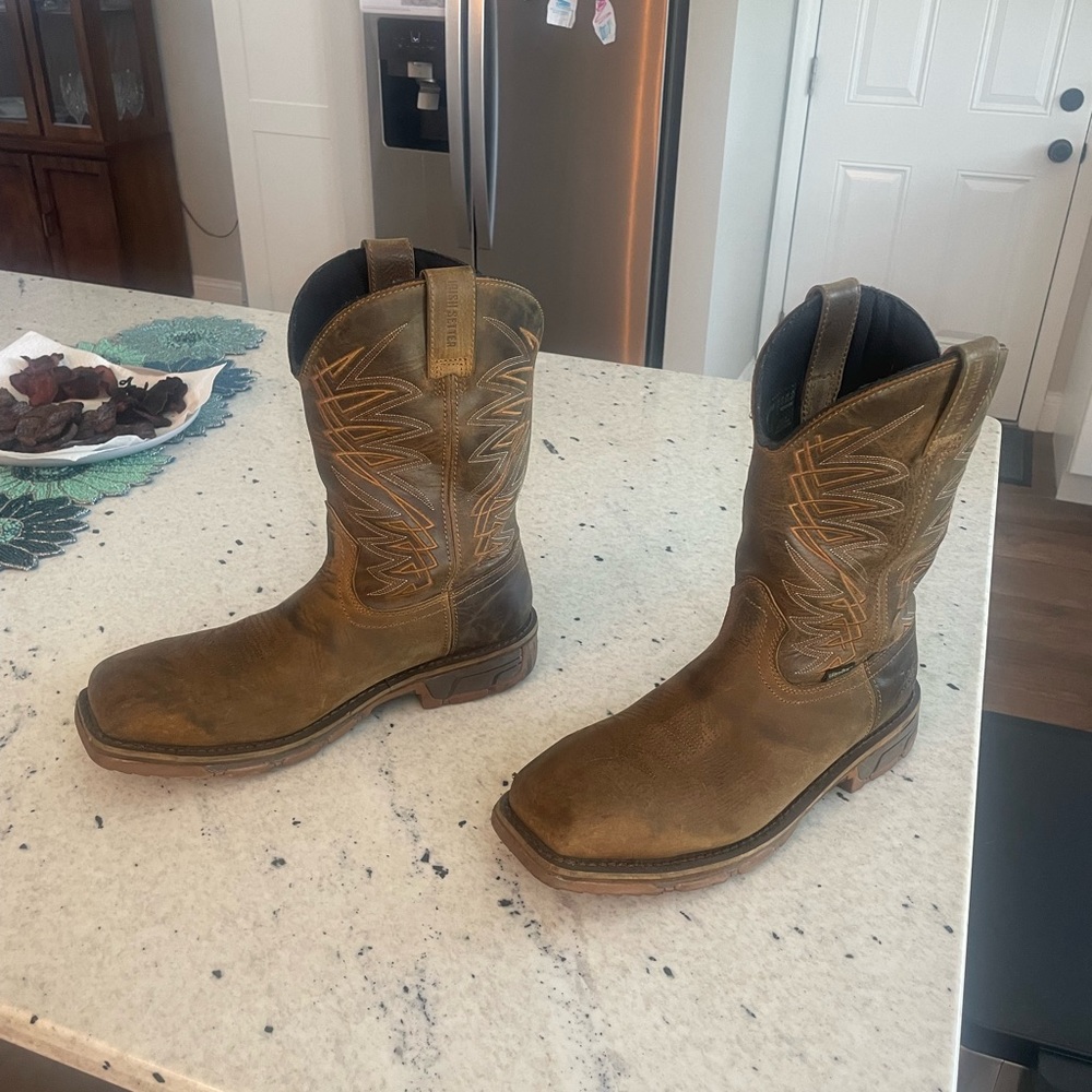 Irish setter safety toe work boots size 10.5